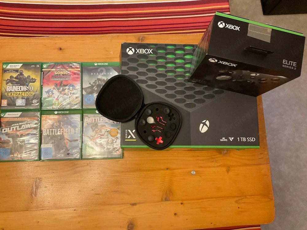 Xbox serie X 1tb CD player spielkonsole  plus spiel 