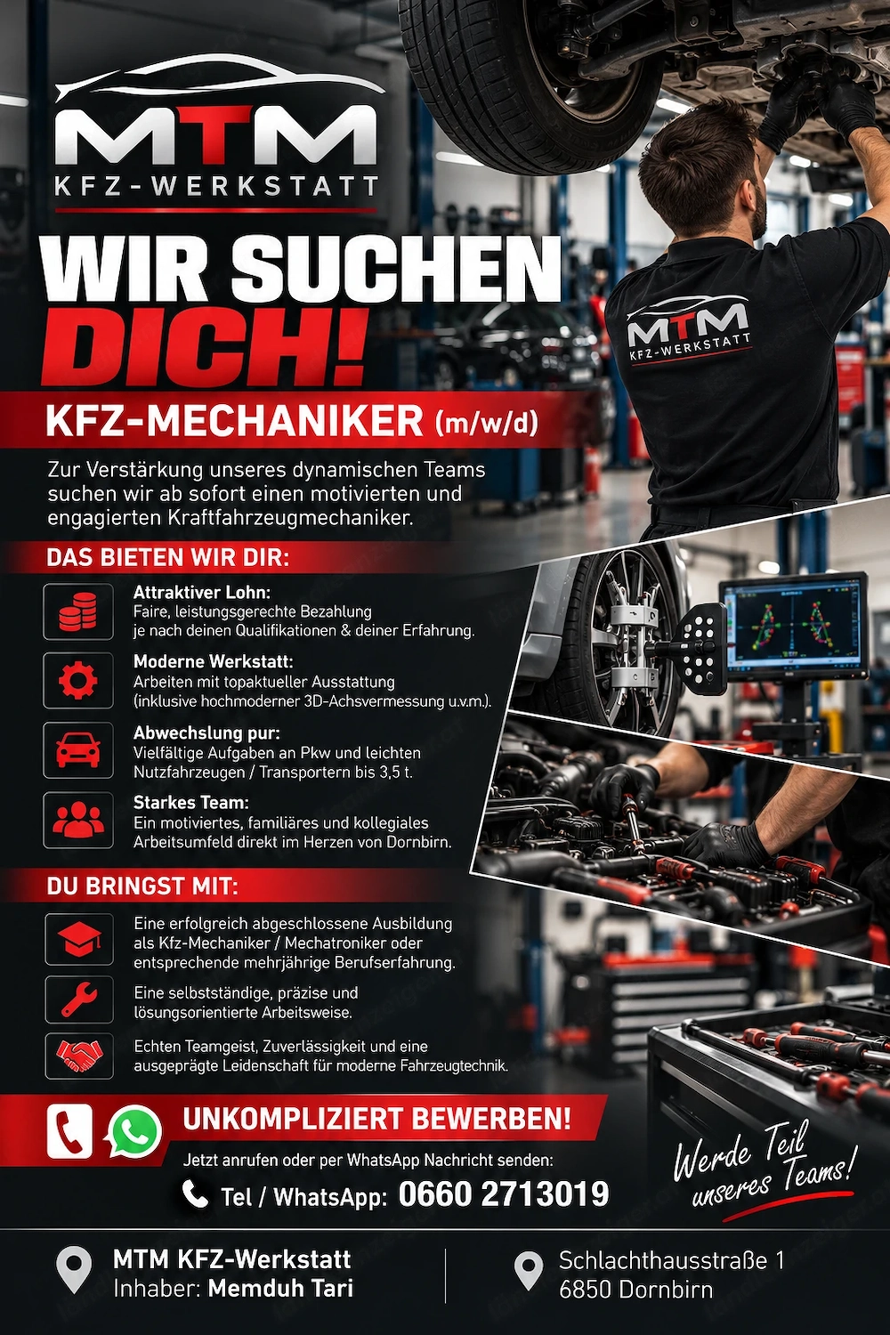KFz Mechaniker gesucht 