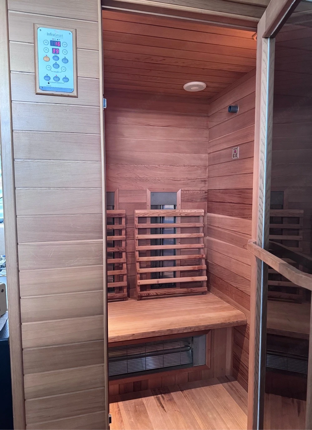 Infrafit-Wärmekabine mit VapoSystem Jk120 Comfort