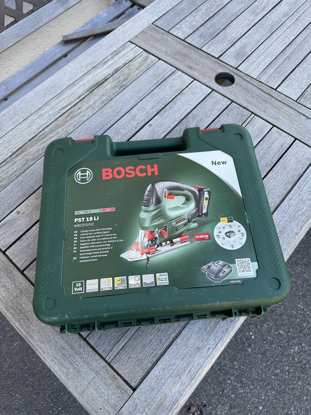 Bosch PST 18 LI Akku-Stichsäge mit Akku und Ladegerät