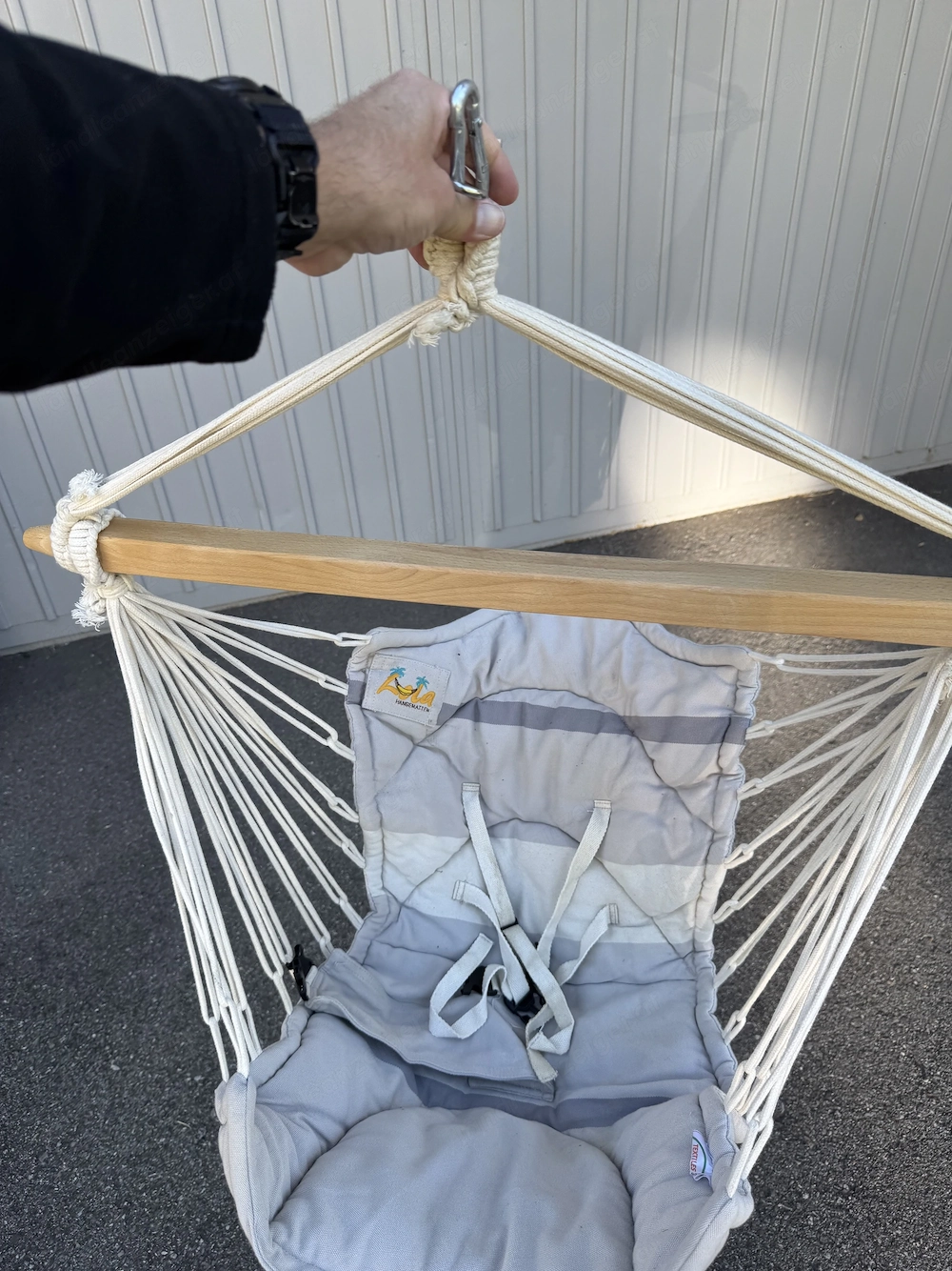 KAYA-Babyhängematte mit Einlage und Gurten