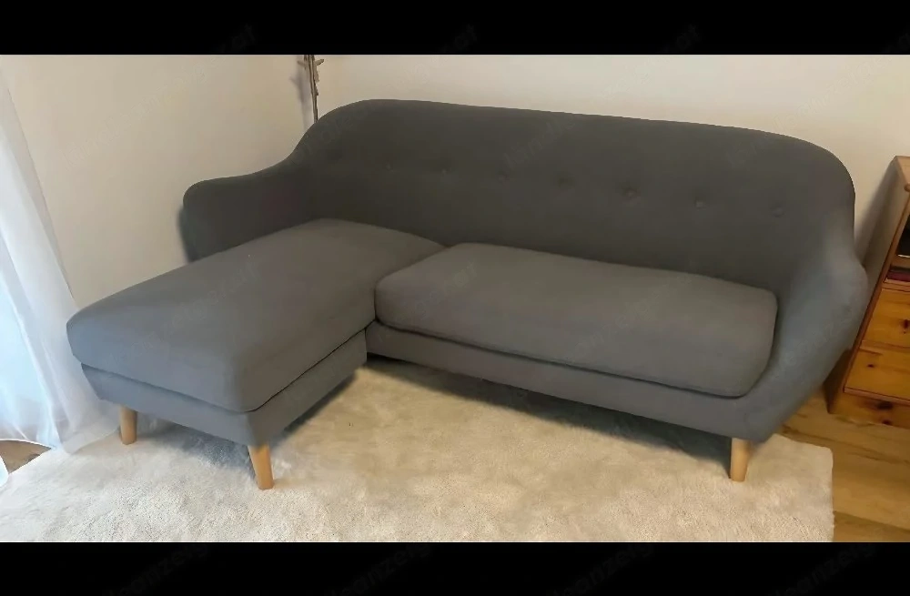 Graue Couch