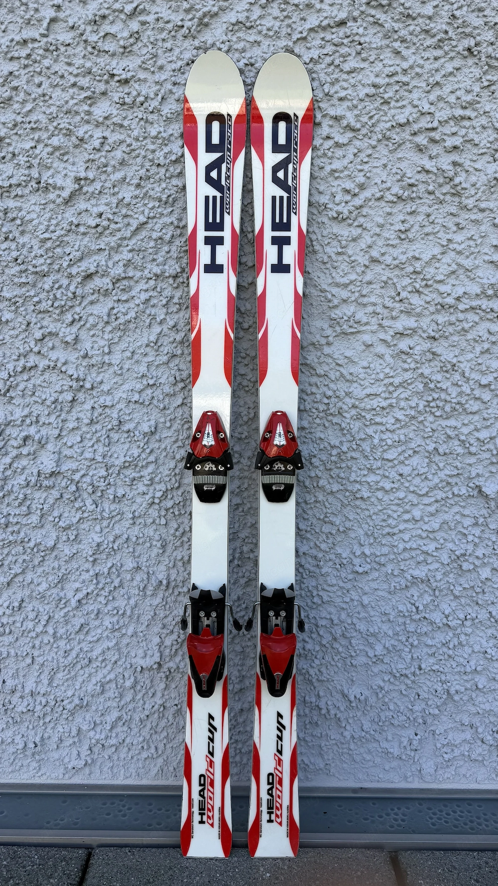 Jugend Rennski  Head World Cup Race , 140 cm, Bindung Head Tyrolia SL90, Kanten frisch geschliffen