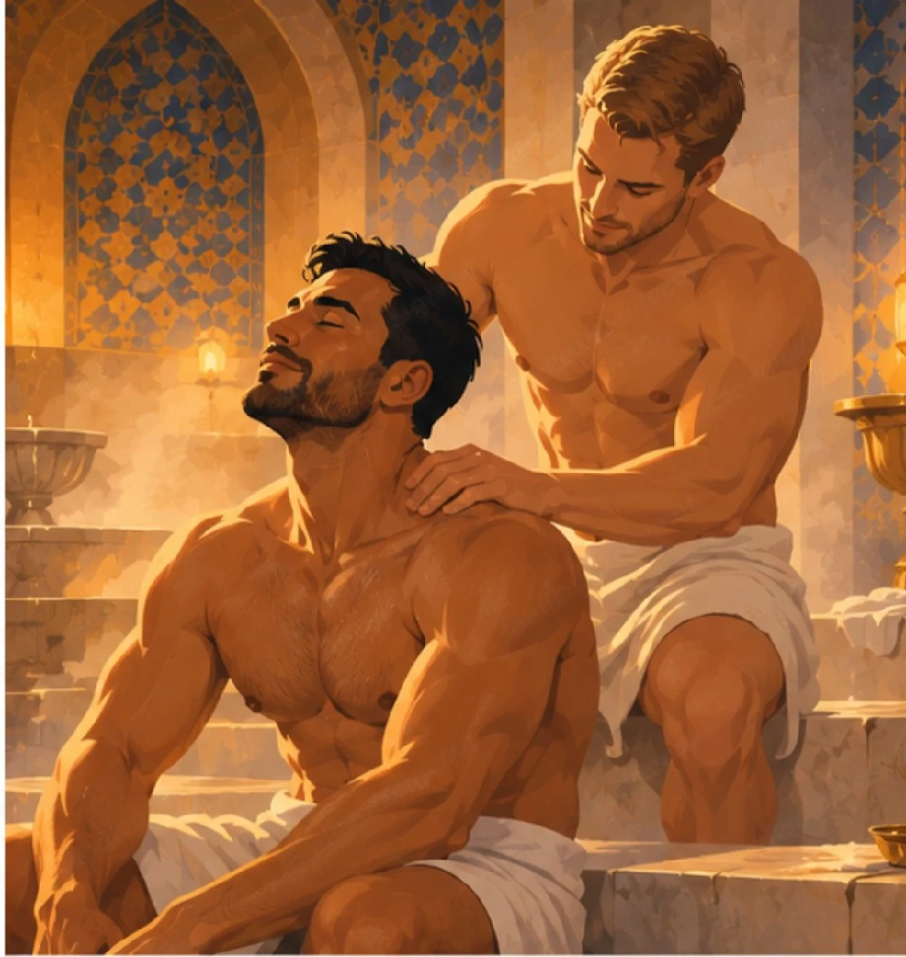    Sportlicher Mann für entspannende Massage gesucht