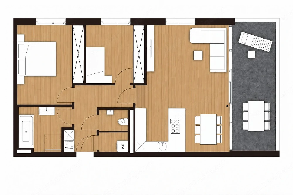 Neuwertige: 3-Zimmer Wohnung mit großzügiger Loggia, Stellplatz mit Wallbox & hochwärtige Verfl.
