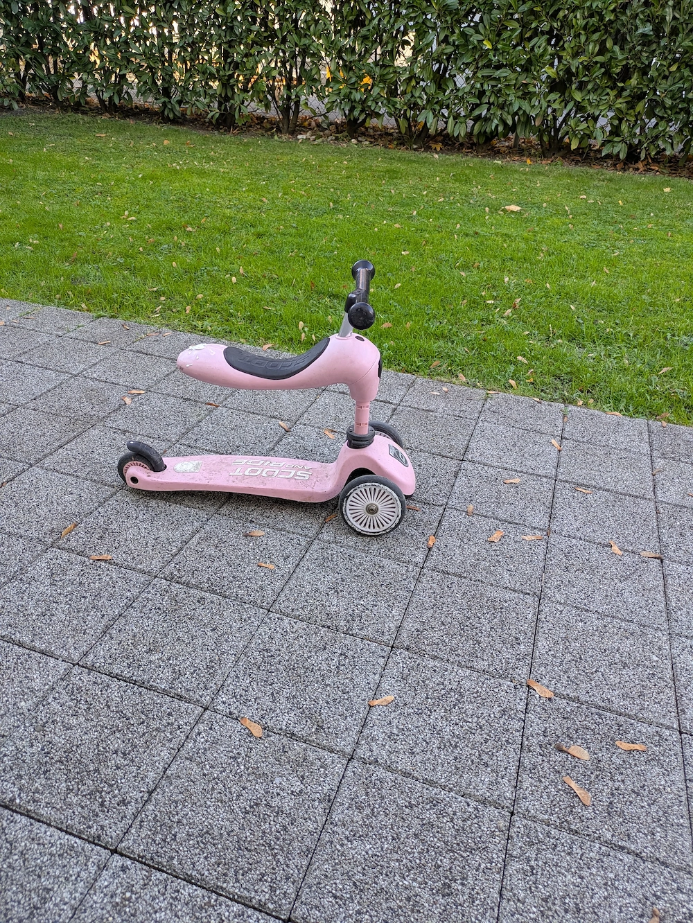 Klein Kind, scoot and ride, scooter, 