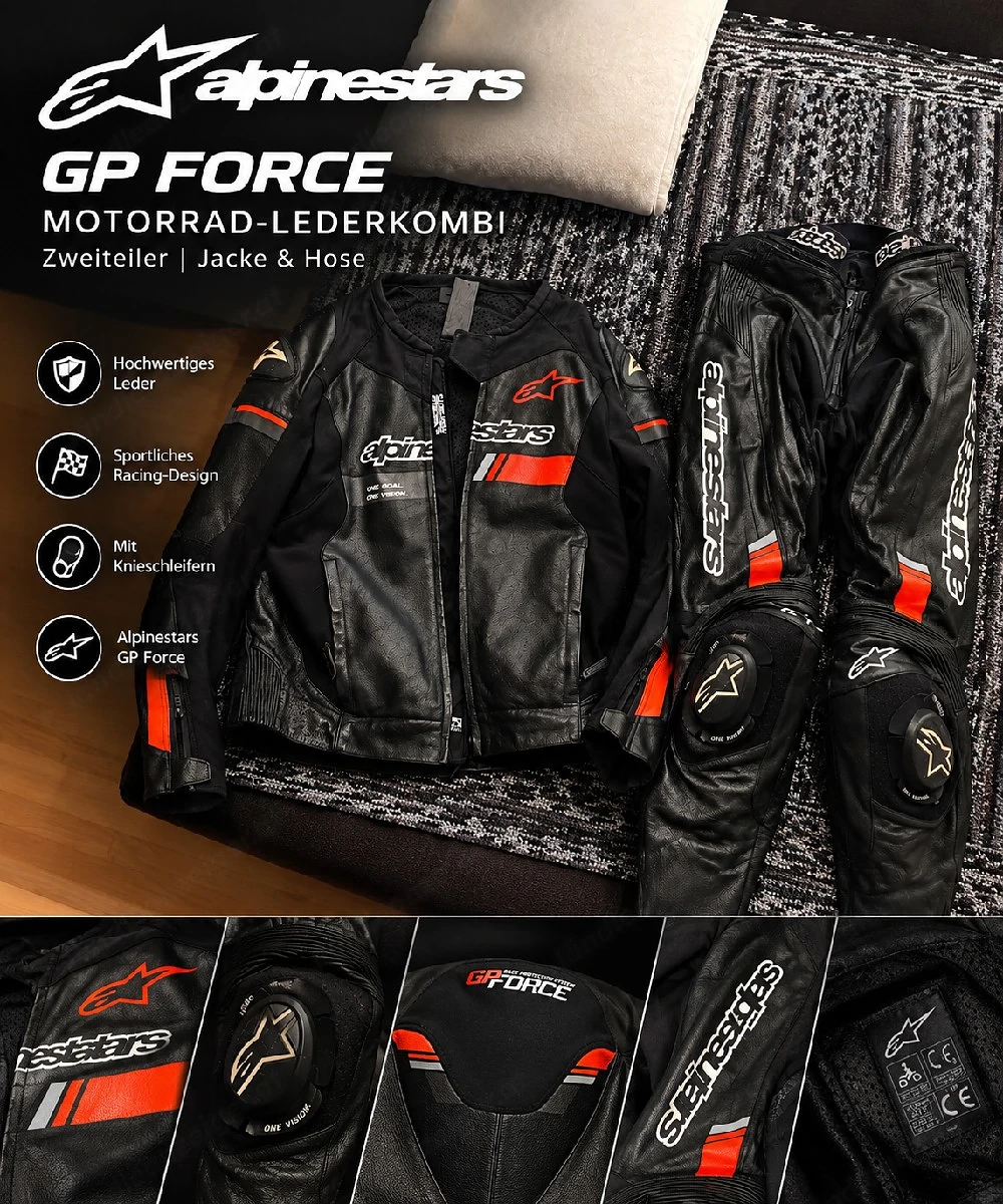 Alpinestars Lederkombi 