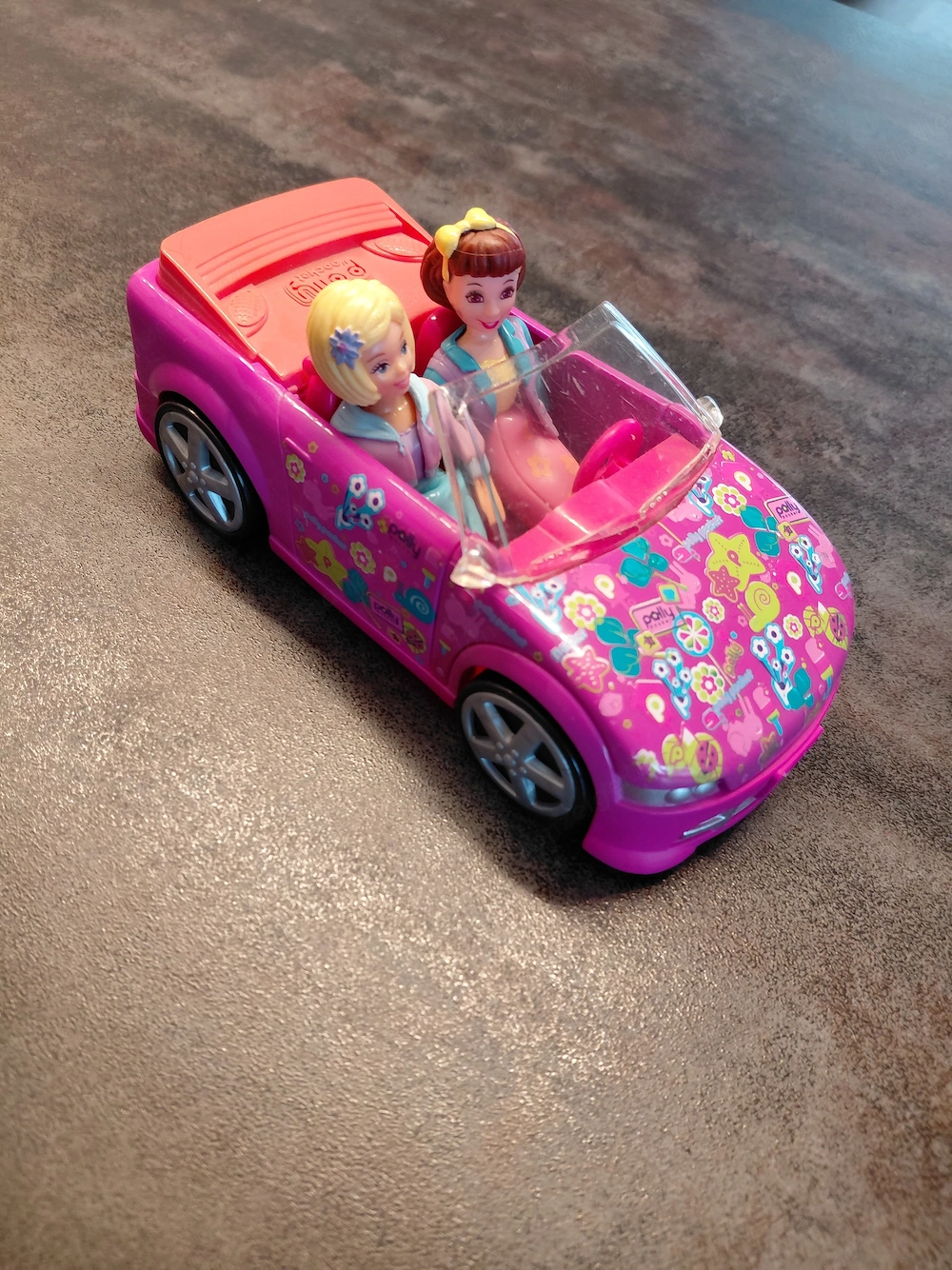 Polly Pocket Auto mit Püppchen