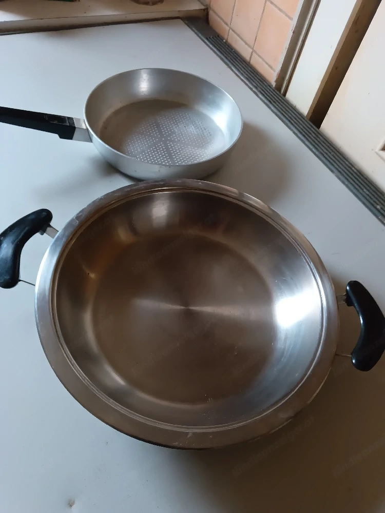 Pfannen ohne Deckel 