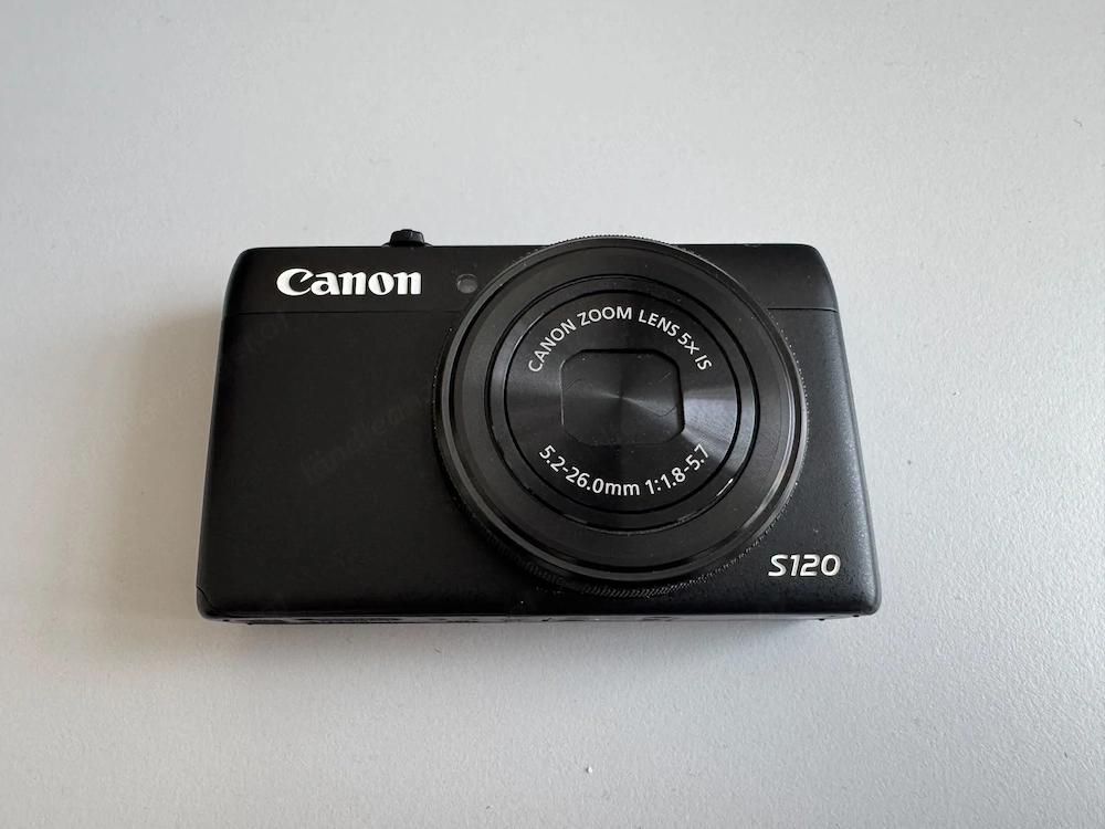 Canon PowerShot S120 - Komplettset mit Tasche & OVP-Zubehör