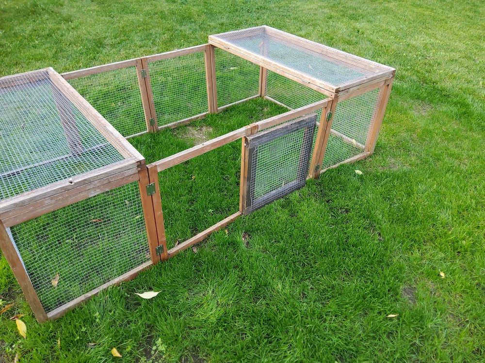Außengehege für Meerschweinchen oder Hasen