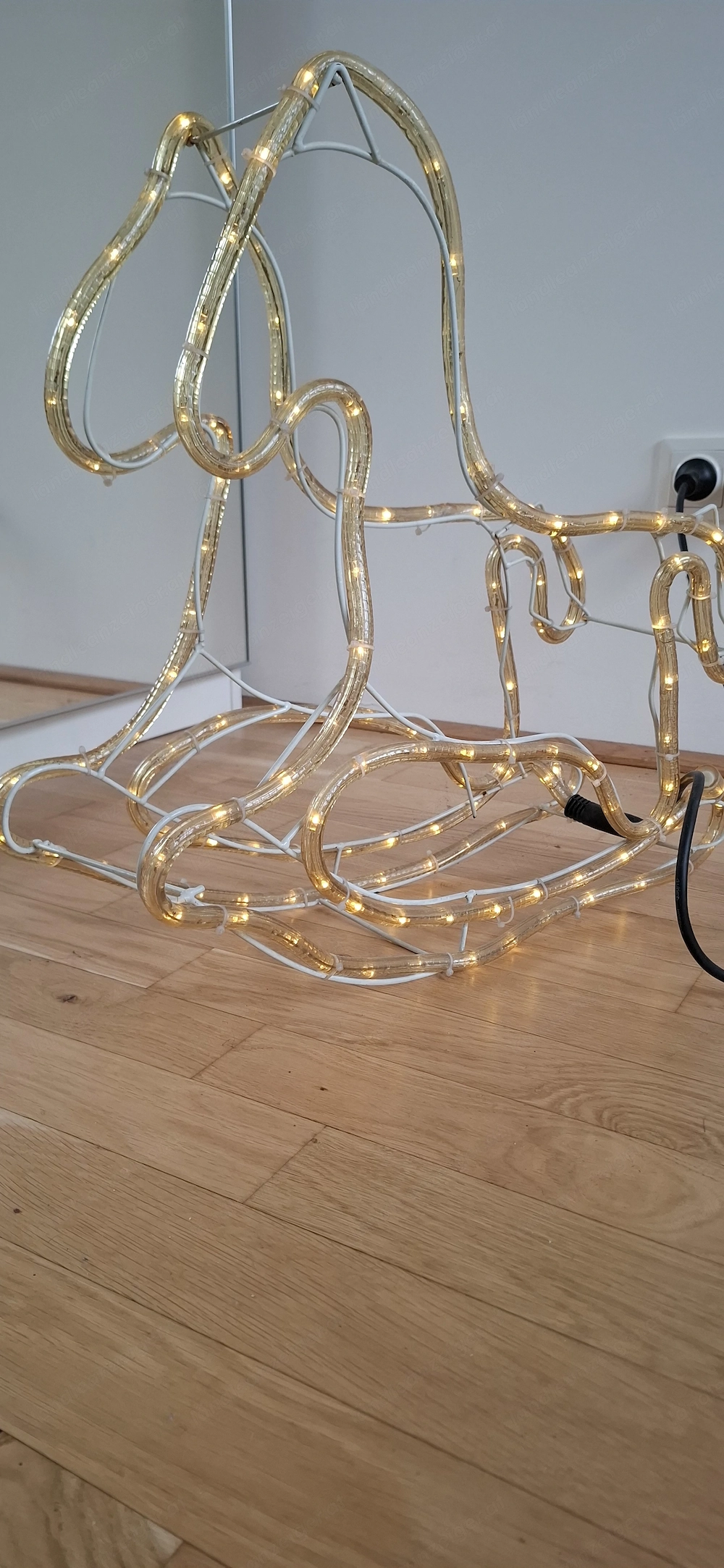 Sehr sehr schöne Weihnachtsdeko renntier strom lamperln für aussen und innen 