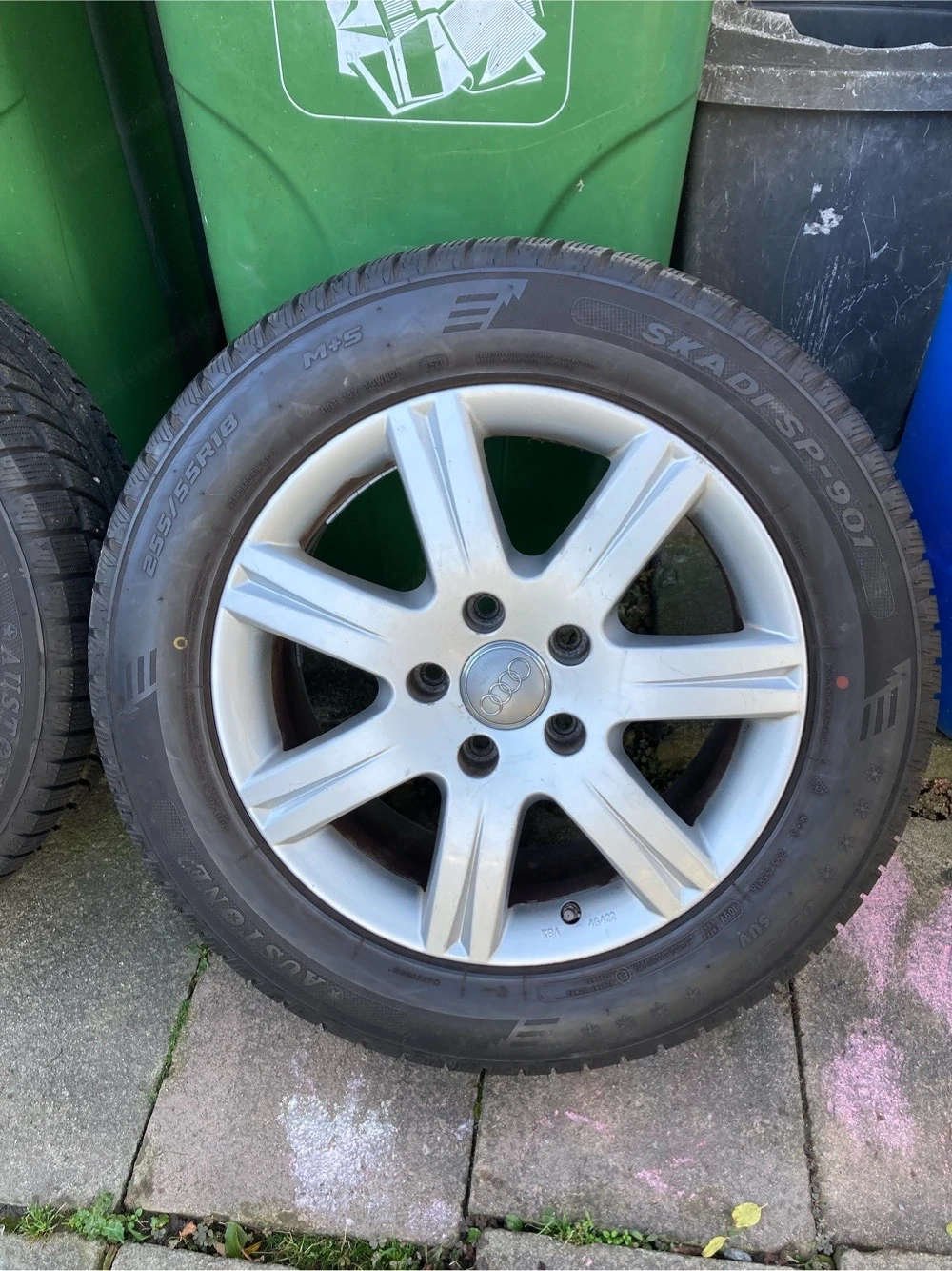 Audi Q7 ganzjahresreifen wie neue 
