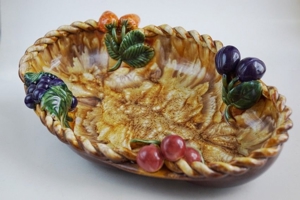 Obstschüssel Keramik Vintage wie neu (verschickbar)
