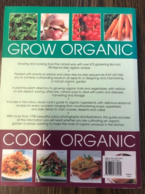 Grow organic - Cook organic, englisches Kochbuch Bild 2