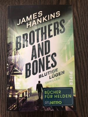 Thriller Brothers and Bones, James Hankins