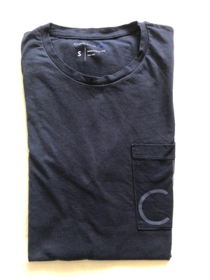 Calvin Klein T-Shirt Herren Gr. S dunkelblau Bild 4