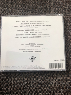 CD Lionel Hampton: Basin' Street Blues Bild 2