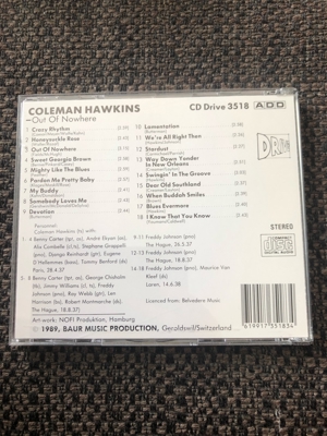 Coleman Hawkins: out of nowhere Bild 2