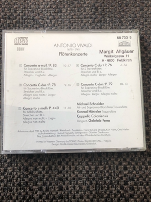 CD Vivaldi: Flötenkonzerte Bild 2