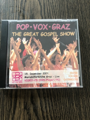 DVD Pop Vox Graz: The great gospel show