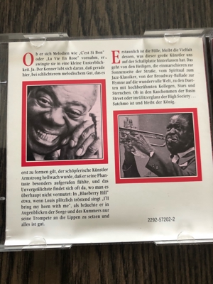 2 CDs Louis Armstrong Bild 3