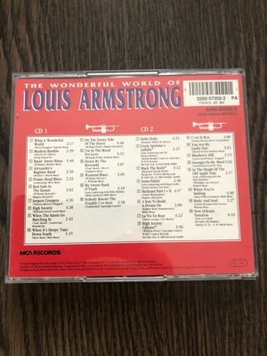 2 CDs Louis Armstrong Bild 2