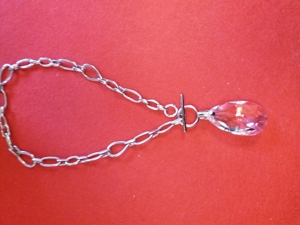 Swarovski Halskette masiv- Kristall Collier