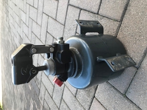 Hand Doppelhub Hydraulikpumpe für PKW Kippanhänger Bild 5