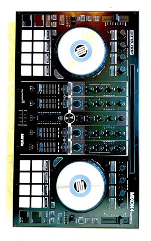 Reloop Mixon 4 DJ-Controller - Schwarz. Artikel fast wie neu,2x gebraucht ! Bild 2