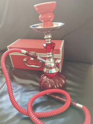 Mini Wasserpfeife, Reise Shisha im Koffer