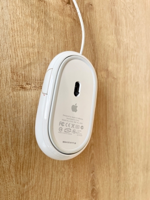Apple Mighty Mouse   Maus (USB) Bild 5