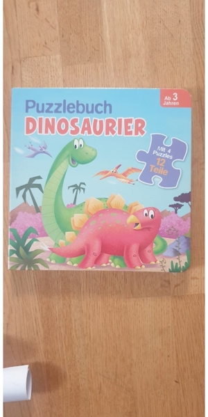 Puzzlebuch Dinosaurier  Bild 1