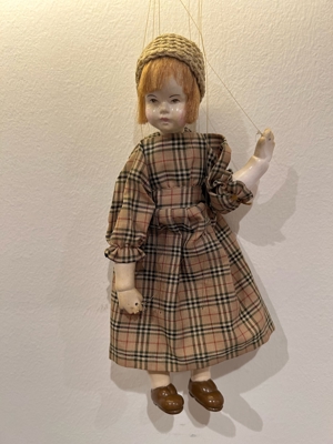 Marionetten Puppen Vintage " Arbeiterkinder" Bild 4