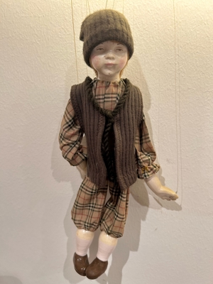 Marionetten Puppen Vintage " Arbeiterkinder" Bild 8