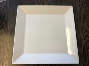 quadratischer Teller 26,5 cm