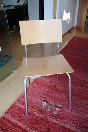 Esstisch mit 6 Stühlen Bild 2
