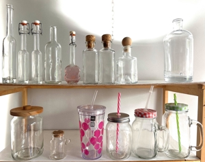 Vorratsgläser Weckgläser Schnapsflaschen Schnapsgläser Trinkbecher Bild 8