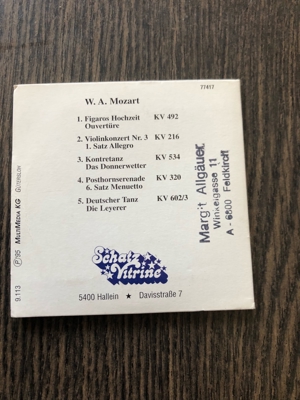 Mozart: Mini-CD Bild 2
