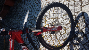 Mountainbike GHOST Fully rot-silber-schwarz mit Sicherheitsequipment, exkl. neuwertige Gepäcktasche Bild 19