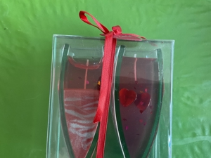 Kerzen Set in rot für Verliebte um NUR 3,-EUR Bild 3