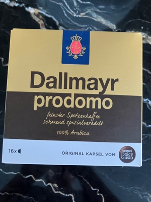 Dallmayr prodomo Kaffeekapseln Bild 1