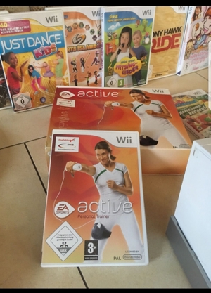 Wii Konsole Set m.viel Zubehör+Spiele Nintendo Wii Set Bild 2