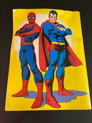 Comic Superman gegen Super Spider RARITÄT Bild 2