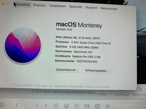 Apple iMac 1 TB 2017 VP   450,- Bild 4