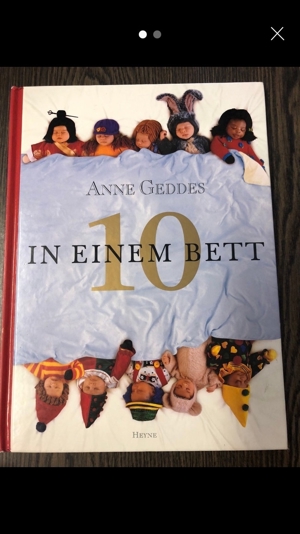 Anne Geddes, 10 in einem Bett Bild 1