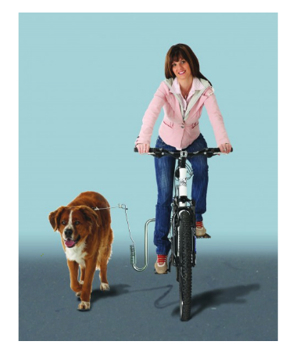 FAHRRADHALTERUNG FÜR DEN HUND