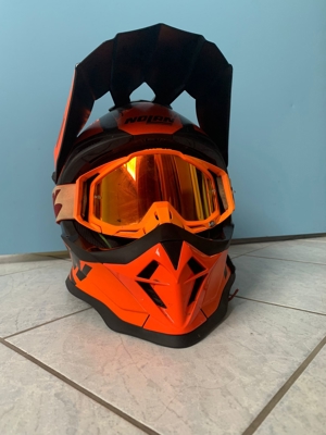 Motocross Helm Bild 2