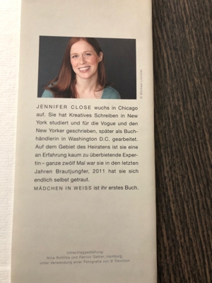 Mädchen in Weiß, Jennifer Close Bild 3