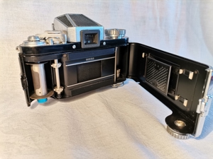 Vintage Camera Exakta Varex IIb Jhagee Drezden mit Objektiv T 1:2,8 analoge Spiegelreflexkamera Bild 6